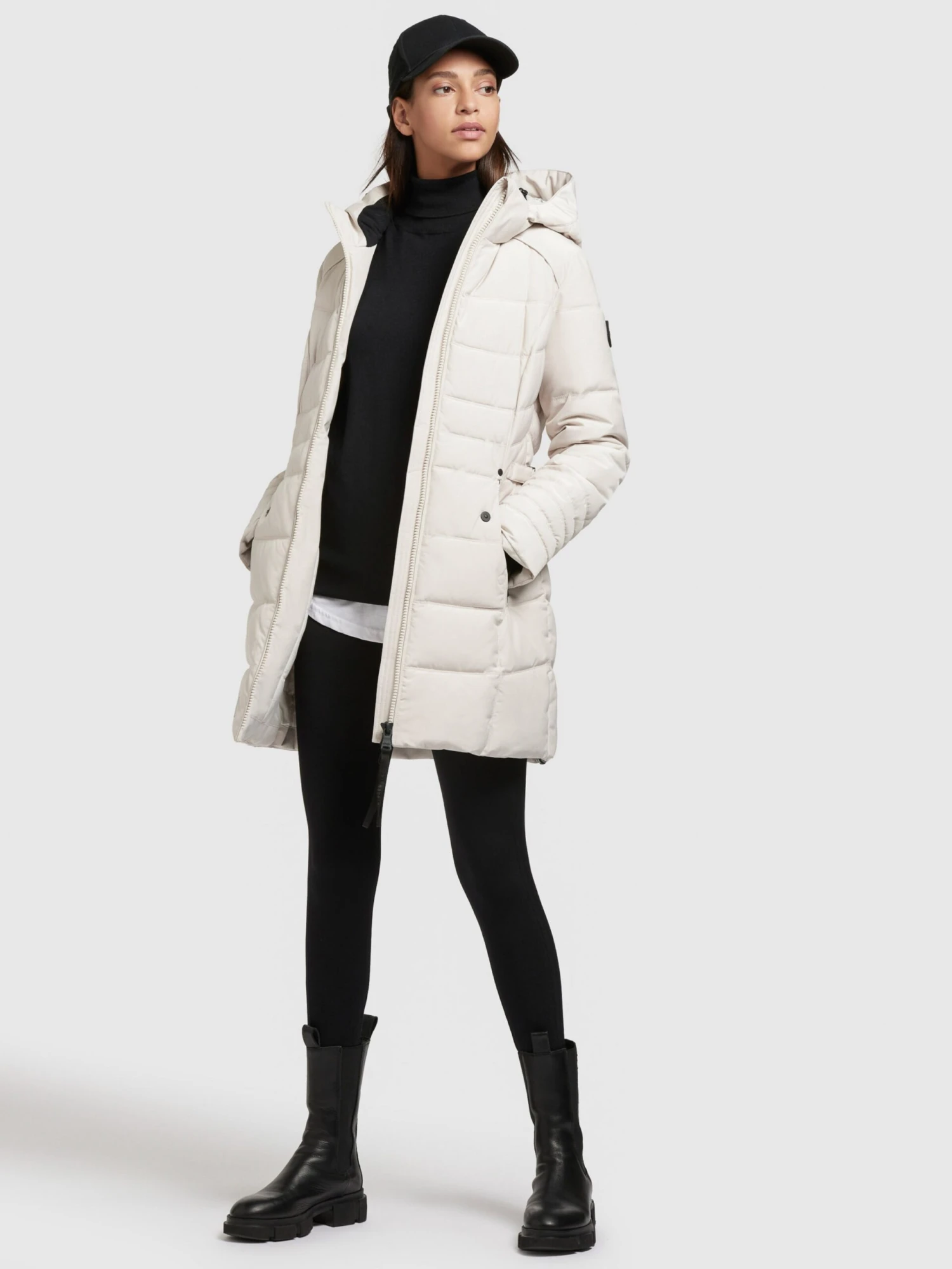 Manteaux courts Manteau mi-saison Amary Femme blanc cassé Khujo Manteaux Courts Manteau Mi-saison Amary Femme Blanc Cassé -Khujo 700537c8e62e063ded7daef41b31d1b9 scaled