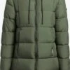 Khujo Manteaux Dhiver Manteau D’hiver Youma Femme Olive