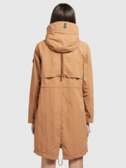 Khujo Vestes De Mi-saison Veste Mi-saison ADDA Femme Beige -Khujo 77c4643d45835542b1609f2248dc9744