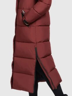 Khujo Manteaux Dhiver Manteau D’hiver Shimanta 2 Femme Rouge Rouille -Khujo 7861c7d5bf2d2ab5a4513b27eca9ed16