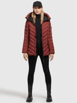 Khujo Vestes De Mi-saison Veste Mi-saison Noomi Femme Rouge Rouille 7 Khujo Vestes De Mi-saison Veste Mi-saison Noomi Femme Rouge Rouille -Khujo 7904dfb1cce1a3c1b11cef8ba2011bd0