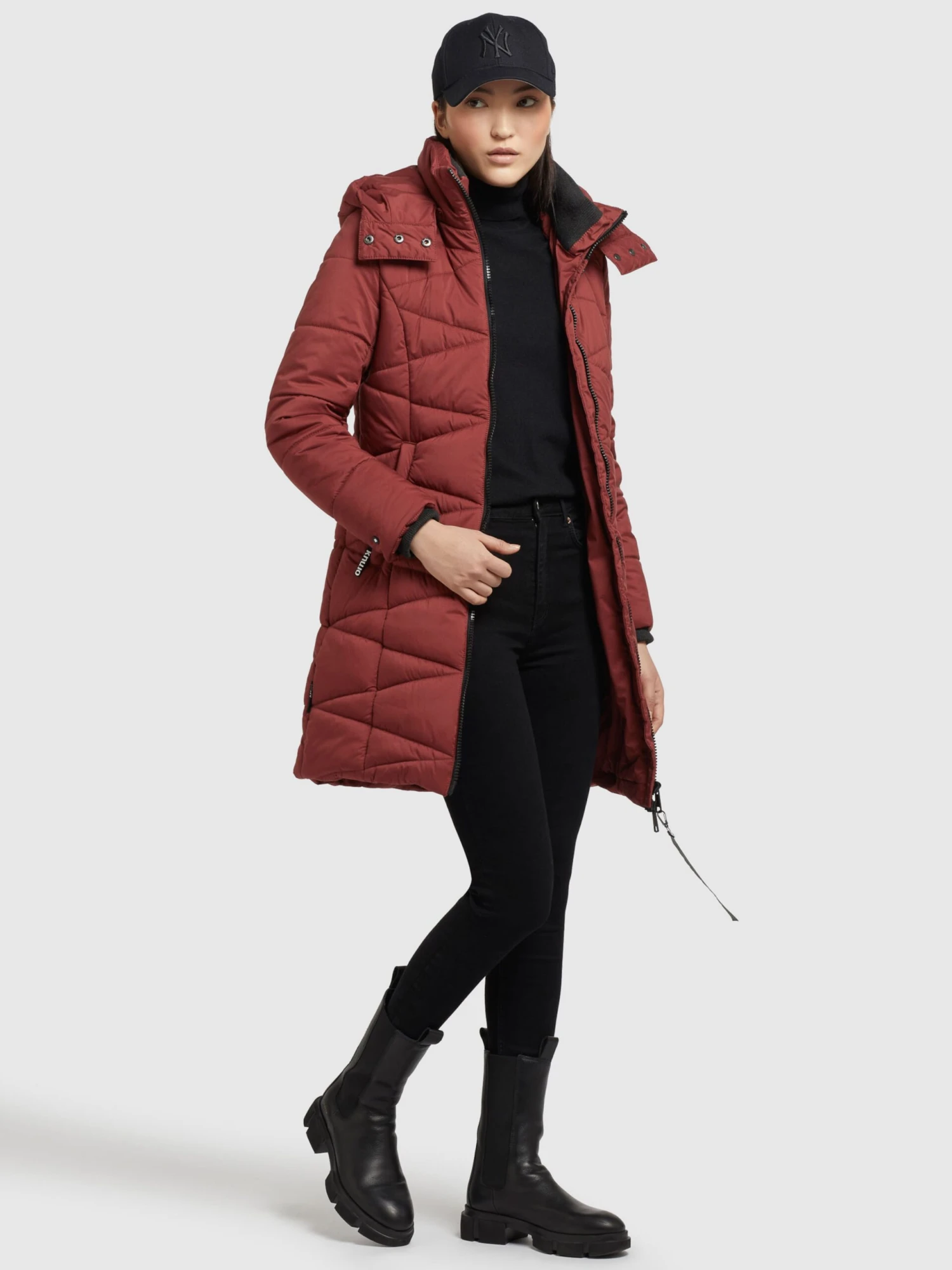 Manteaux de mi-saison Manteau mi-saison Fitt Light Femme rouge rouille Khujo Manteaux De Mi-saison Manteau Mi-saison Fitt Light Femme Rouge Rouille -Khujo 7b3ae764db003df19b43f57c51647bfa scaled