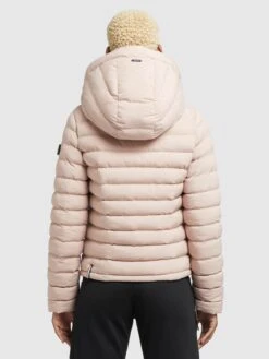 Khujo Vestes De Mi-saison Veste Mi-saison Lovina Femme Poudre -Khujo 7b41bb3f842aa6ee0ac96d7d2ee011f1