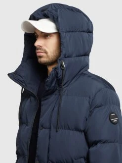 Khujo Vestes Dextérieur Veste Fonctionnelle Rafi Homme Bleu Nuit -Khujo 7b92dd14bd37732674986840e8cab7d8