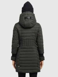 Khujo Manteaux Dhiver Manteau D’hiver Nita Femme Kaki -Khujo 7ca0cd4ba24908ed549154580d6265ff