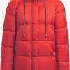 Khujo Vestes Dhiver Veste D’hiver Franee Femme Rouge