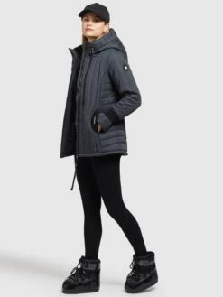 Khujo Vestes Dhiver Veste D’hiver TWEETY PRIME6 STRUCTURED Femme Bleu -Khujo 7f49727adad1caa6548fe006c9f7e97f
