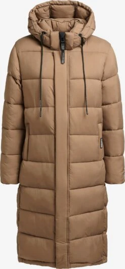 Khujo Manteaux Dhiver Manteau D’hiver Julina Femme Noisette