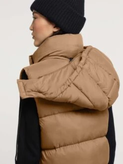 Khujo Vestes Sans Manches Gilet Eden Femme Noisette 9 Khujo Vestes Sans Manches Gilet Eden Femme Noisette -Khujo 800065465832a66f8141de81cfd3453a
