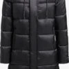 Khujo Manteaux Dhiver Manteau D’hiver Julina Femme Noir