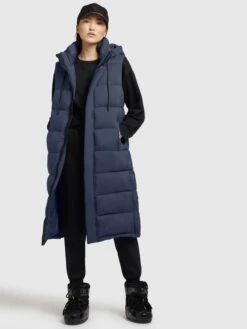 Khujo Vestes Sans Manches Gilet Tourin Femme Marine 7 Khujo Vestes Sans Manches Gilet Tourin Femme Marine -Khujo 84354414e5961683814db7ff46fa6b0d
