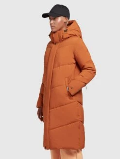 Khujo Manteaux Dhiver Manteau D’hiver Torino2 Femme Orange -Khujo 88895e223be4c039b4ec91d33bf72747