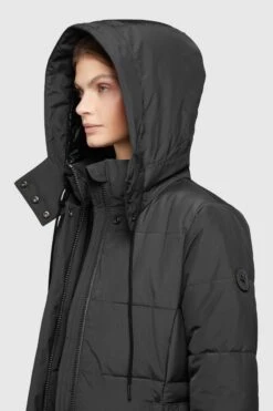 Khujo Manteaux Dhiver Manteau D’hiver Cliv Femme Noir -Khujo 8b39a0852b9989a5a880192b042b362a