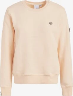 Khujo Sweats Sweat-shirt Lisel Femme Abricot