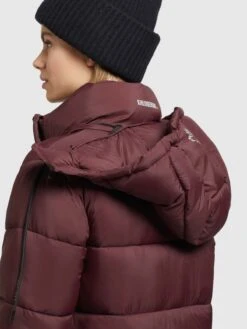 Khujo Manteaux Dhiver Manteau D’hiver Julina Femme Rouge Foncé 9 Khujo Manteaux Dhiver Manteau D’hiver Julina Femme Rouge Foncé -Khujo 9041ee2d7f0755796370a6b4924c4512