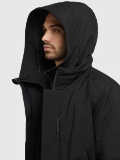 Khujo Vestes Dhiver Veste D’hiver Wayer Homme Noir -Khujo 91526710e1d8b55f6ebc9bb640aeb7c3