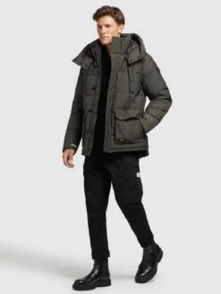 Khujo Vestes Dhiver Veste D’hiver Primero Homme Kaki 4 Khujo Vestes Dhiver Veste D’hiver Primero Homme Kaki -Khujo 9450915e5ae77dd065daf59f3327a707