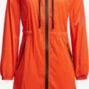 Khujo Manteaux De Mi-saison Manteau Mi-saison Marthe Femme Orange -Khujo 9660fd15350dd659262332e44bec3be4