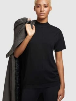 Khujo Manteaux De Mi-saison Manteau Mi-saison LISAD Femme Gris Foncé -Khujo 982fb2f6e7d20cd6dc28095b4fb3c412