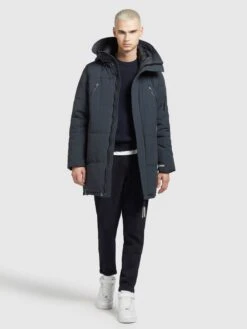 Khujo Vestes Dhiver Veste D’hiver Cloyd Homme Marine -Khujo 9cae6f8aafda7220c5454bb0e9ecd5c5