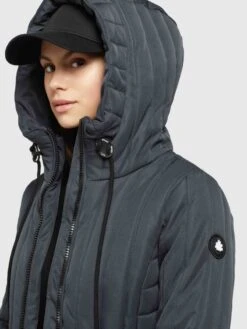 Khujo Vestes Dhiver Veste D’hiver TWEETY PRIME6 STRUCTURED Femme Bleu -Khujo 9d9cc31d1e684dc582b8c9a150cfecd3