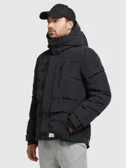 Khujo Vestes Dhiver Veste D’hiver Shinzo Homme Noir -Khujo 9e757d7b1609b931f5212ffda2f0cfb8