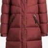 Khujo Manteaux Dhiver Manteau D’hiver Shimanta 2 Femme Rouge Rouille -Khujo a059d182c7bb4ba8fce53c1d1d79a90b