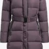 Khujo Manteaux Dhiver Manteau D’hiver HAZELLE Femme Mauve -Khujo a19fe4e54c929e6a160629375bbe6457