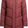 Khujo Manteaux Dhiver Manteau D’hiver Torino 3 Femme Rouge Rouille -Khujo a61f54c06023576dea0176f9e86c7c02