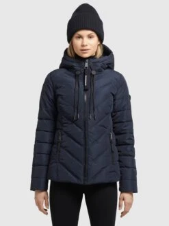Khujo Vestes De Mi-saison Veste Mi-saison Stern Femme Bleu Foncé 3 Khujo Vestes De Mi-saison Veste Mi-saison Stern Femme Bleu Foncé -Khujo a950c411aa47a218c5f0c6d7a3a17964