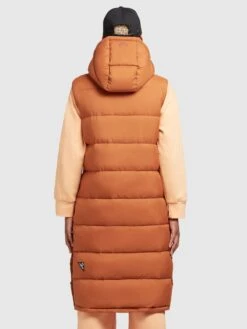 Khujo Vestes Sans Manches Gilet Magneta Femme Orange -Khujo a9de53707c34ac60104fc92827140b3e