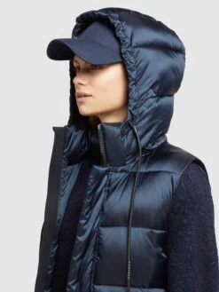 Khujo Vestes Sans Manches Gilet Tourin Femme Bleu Marine 8 Khujo Vestes Sans Manches Gilet Tourin Femme Bleu Marine -Khujo ae7e64c7fbe4d53561c288f409923d8d