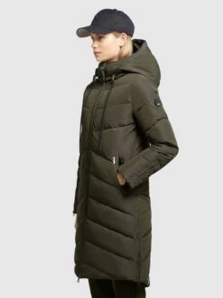 Khujo Manteaux Dhiver Manteau D’hiver Huba Femme Vert Foncé 6 Khujo Manteaux Dhiver Manteau D’hiver Huba Femme Vert Foncé -Khujo b1ebf261117352dedf03fad80b408042