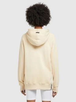 Khujo Sweats à Capuche Sweat-shirt Odette Femme Jaune Clair -Khujo b1f95637c62f2c0356e7a789ead13c03