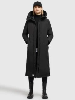 Khujo Manteaux Dhiver Manteau D’hiver ABELLA Femme Noir 4 Khujo Manteaux Dhiver Manteau D’hiver ABELLA Femme Noir -Khujo b302c6f2b9c6960db1f14cd4d669e6ec