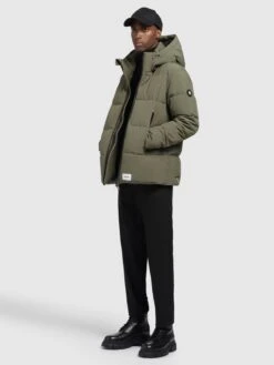 Khujo Vestes Dextérieur Veste Fonctionnelle TURREL Homme Olive -Khujo b318d5420c94c067b649f3f05c779b65