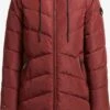Khujo Manteaux Dhiver Manteau D’hiver Huba Femme Rouge Carmin