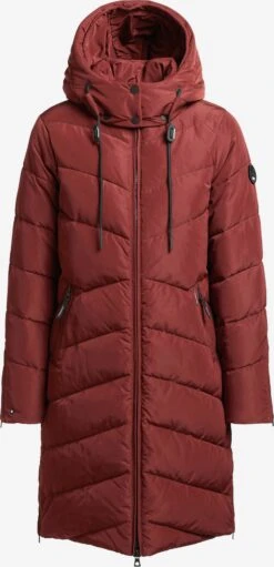 Khujo Manteaux Dhiver Manteau D’hiver Huba Femme Rouge Carmin