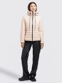 Khujo Vestes De Mi-saison Veste Mi-saison Lovina4 Matt Femme Rose Pastel -Khujo b4bc8eca38d9c5b2e0821ac1eda9019e