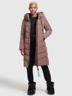 Khujo Manteaux Dhiver Manteau D’hiver Ayleena Femme Chamois -Khujo b6140961faffcead5d07029927f97b83