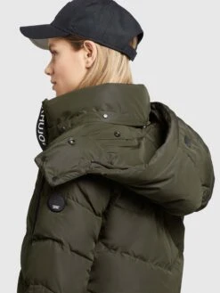 Khujo Manteaux Dhiver Manteau D’hiver Huba Femme Vert Foncé 9 Khujo Manteaux Dhiver Manteau D’hiver Huba Femme Vert Foncé -Khujo b6b3201a63a93cafaeba05d56b966e9a