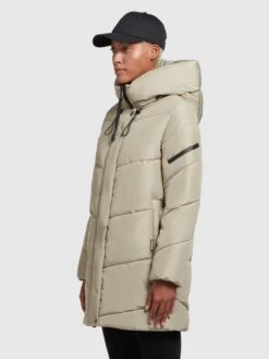 Khujo Vestes Dhiver Veste D’hiver Jordis 4 Femme Vert Pastel -Khujo b6da4507c1afef93ab511d053999cf6d