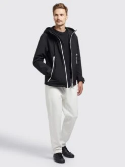 Khujo Vestes De Mi-saison Veste Mi-saison Neal Homme Noir -Khujo b76e16e952c99114443c48d15dbb941c