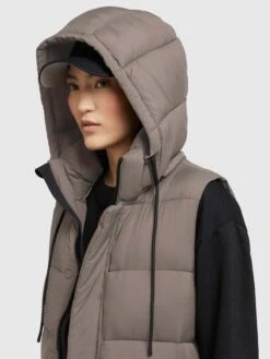 Khujo Vestes Sans Manches Gilet Tourin Femme Marron 8 Khujo Vestes Sans Manches Gilet Tourin Femme Marron -Khujo b9903b61ece1202e739c706158b68c69