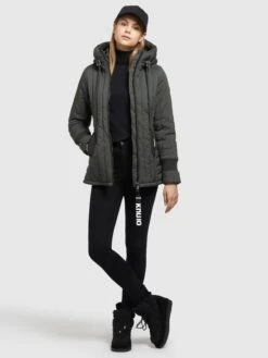 Khujo Vestes Dhiver Veste D’hiver Tweety Femme Olive 3 Khujo Vestes Dhiver Veste D’hiver Tweety Femme Olive -Khujo b990496927e50d7fb4f63de75a21e52f