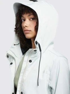 Khujo Manteaux De Mi-saison Manteau Mi-saison Jomana Femme Bleu Pastel -Khujo bdb976322d0eb957c320538940d7f7b7