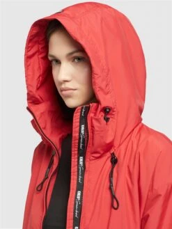 Khujo Vestes De Mi-saison Veste Mi-saison BLAIR Femme Rouge -Khujo be7bb68ea4cbc86c3da4366fe138eac2