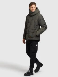 Khujo Vestes Dhiver Veste D’hiver Primero Homme Kaki 7 Khujo Vestes Dhiver Veste D’hiver Primero Homme Kaki -Khujo c24598595c1186951c11d1b13c2761f3