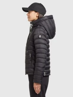 Khujo Vestes Dhiver Veste D’hiver Lovina Femme Noir -Khujo c2ddd83ec1dcc675085b907f2ca96ffa