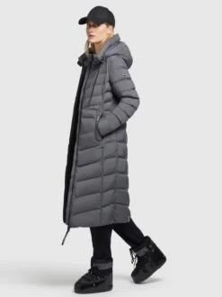 Khujo Manteaux Dhiver Manteau D’hiver Ingram Femme Anthracite 7 Khujo Manteaux Dhiver Manteau D’hiver Ingram Femme Anthracite -Khujo c38f3e03c522818ab3b7b21b58c57867